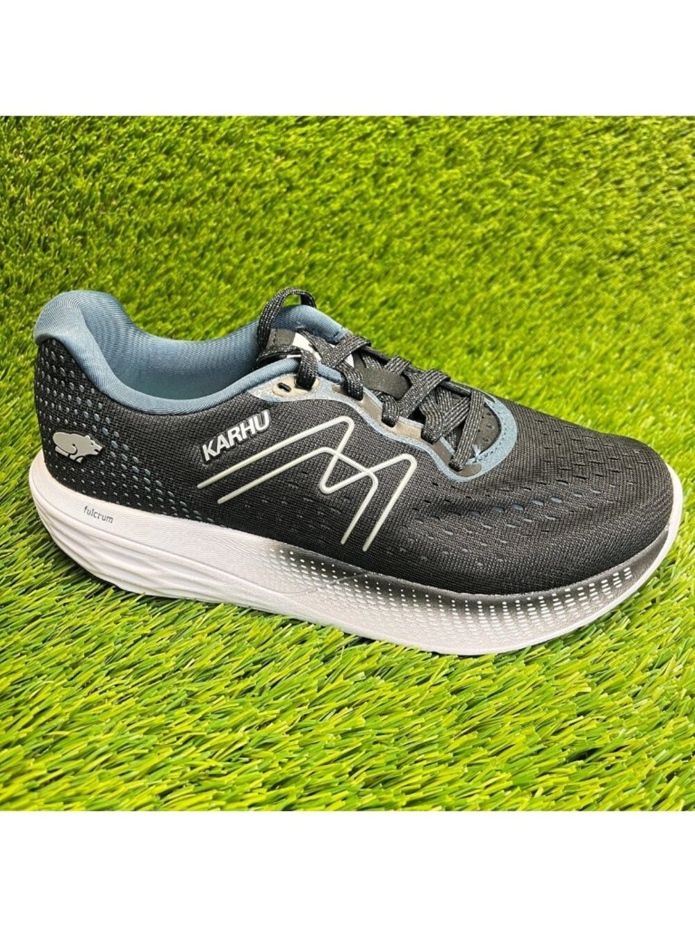 Karhu Ikoni Ortix Hivo 2.0 Womens Size 7 Black Athletic Running Shoes Sneakers
